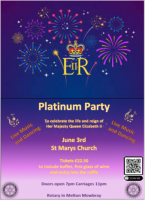 Platinum Party Poster